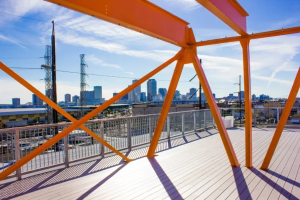 511 Marigny Apartments New Orleans Rooftop Terrace Facing City Large