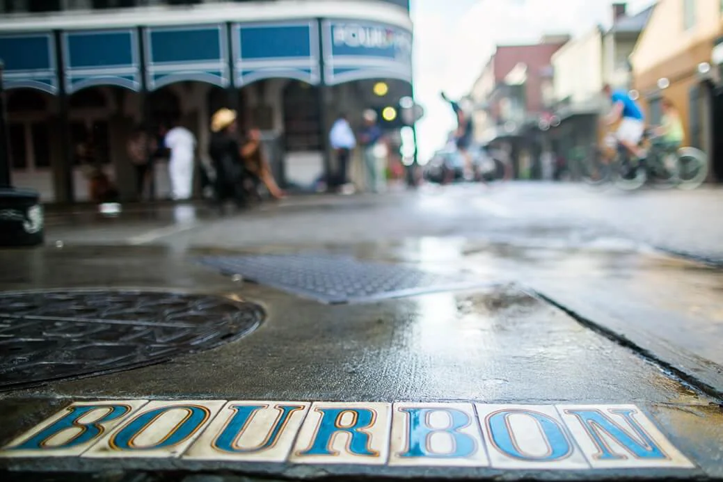 Bourbon Street Tile New Orleans